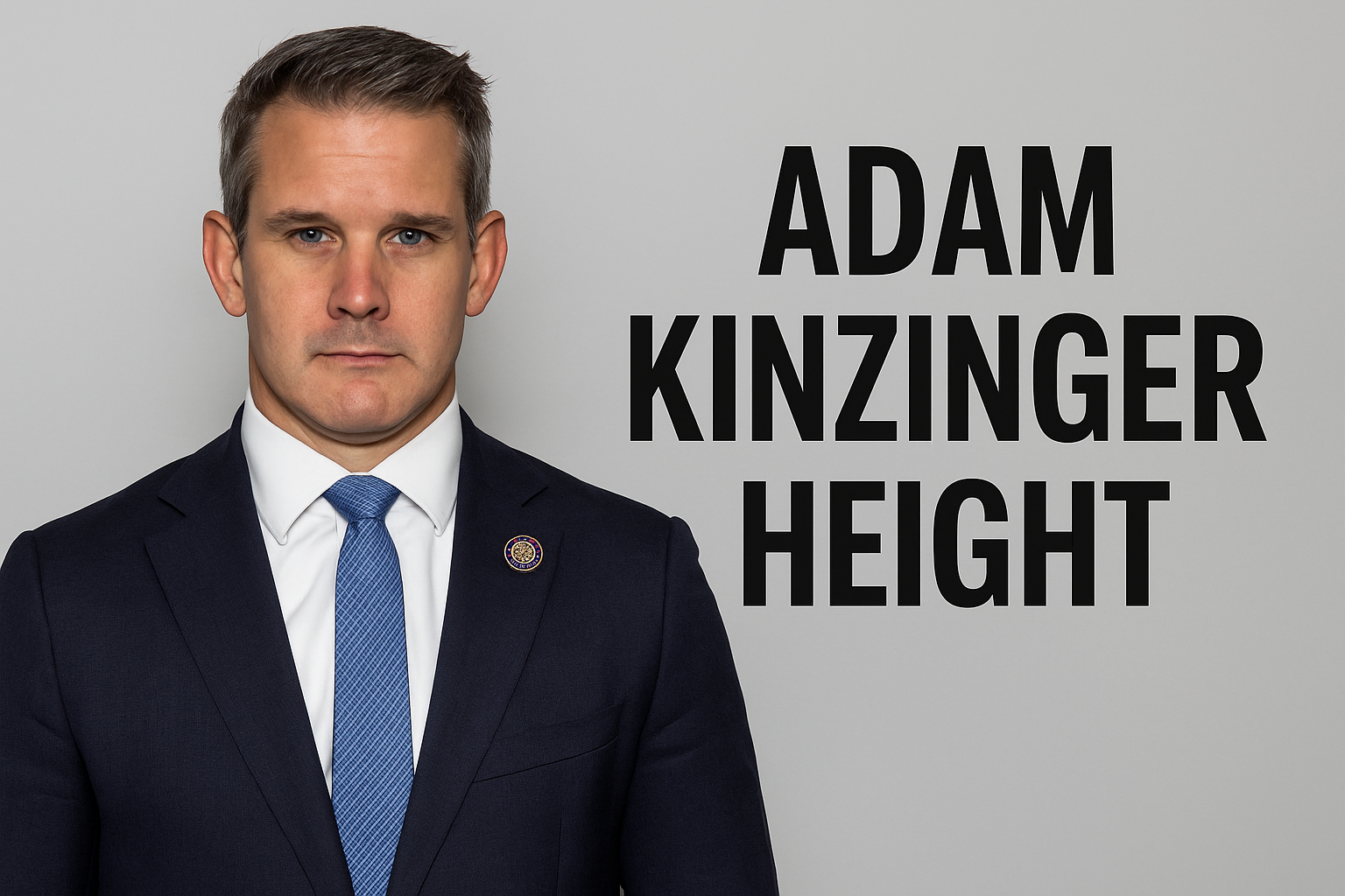adam kinzinger height